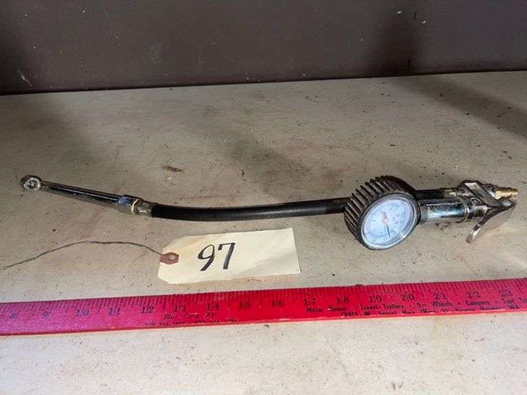 Pneumatic tire gauge/inflator • Garage • ( Click for More Photos