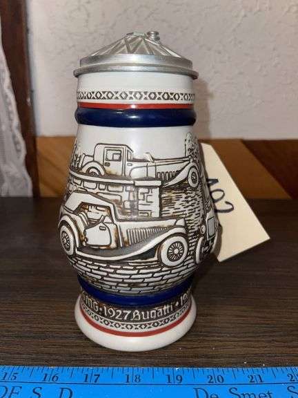 Avon older cars beer stein • 1979 • Living Room Duck Soup Auctions
