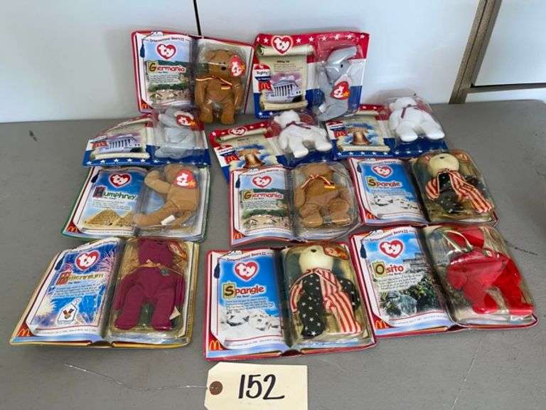 McDonald’s Ty beanie babies • Garage Duck Soup Auctions