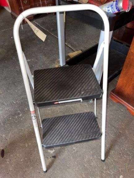 Folding step stool • Warehouse - Duck Soup Auctions