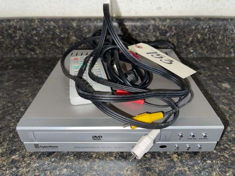 DVD player with remote • Warehouse Duck Soup Auctions