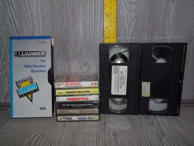 VCR Tapes Dunker Auction