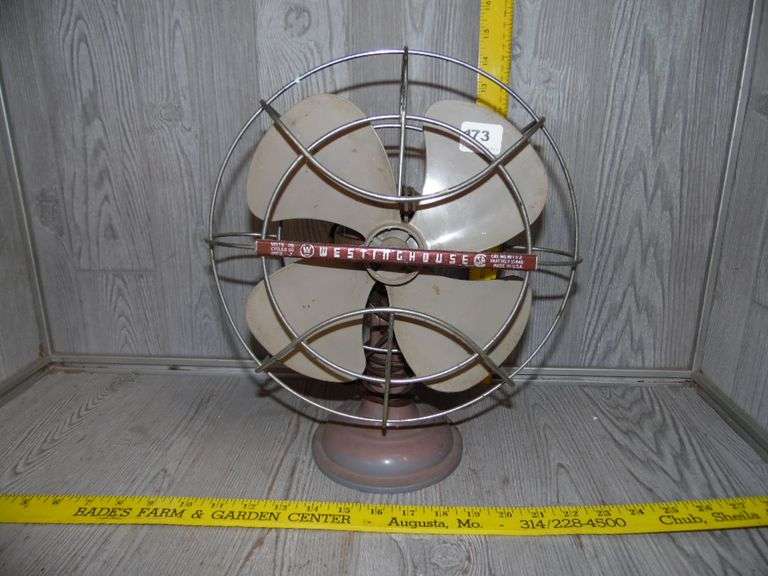 Antique Westinghouse Fan Dunker Auction