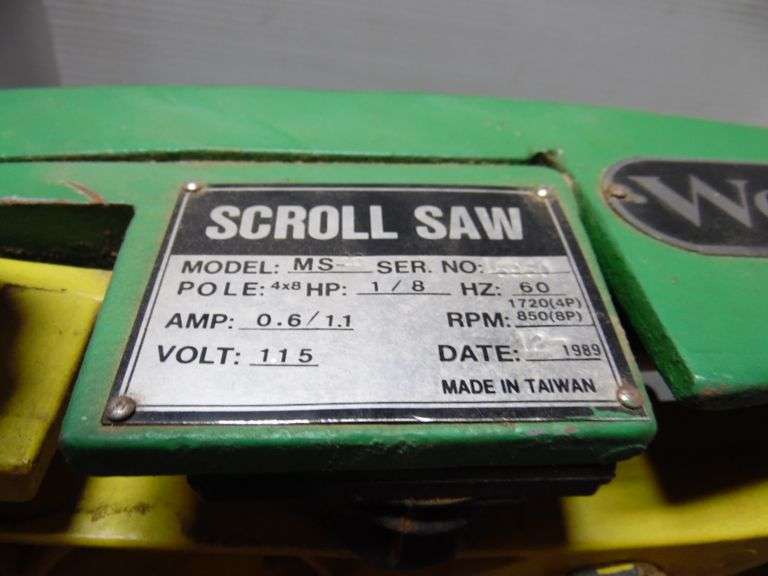 Woodtek Scroll Saw Dunker Auction