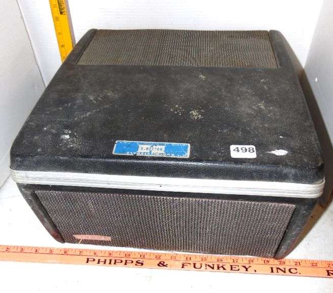Vintage PA System Dunker Auction