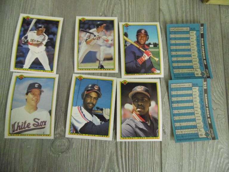 Baseball Collector Cards Dunker Auction