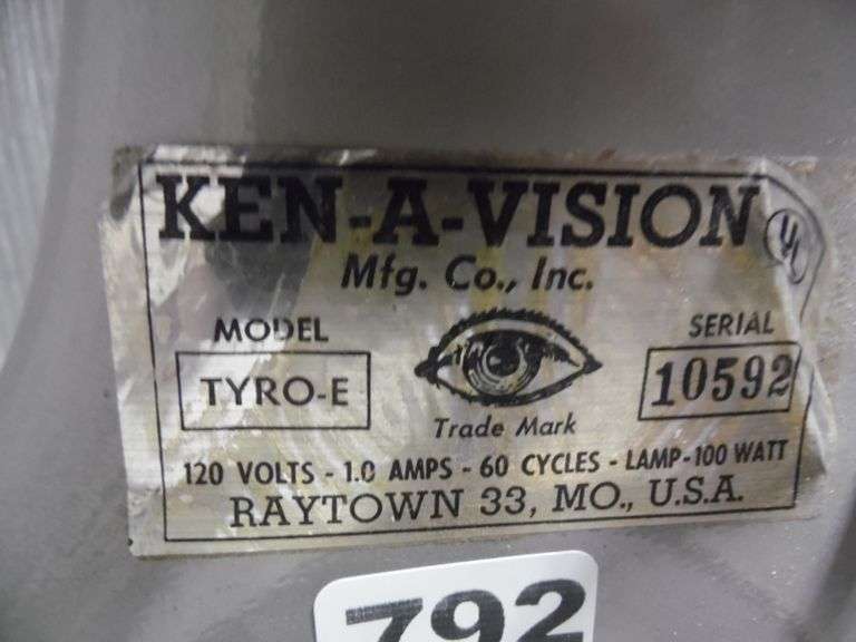 KenAVision Microscope Model TYROE Dunker Auction