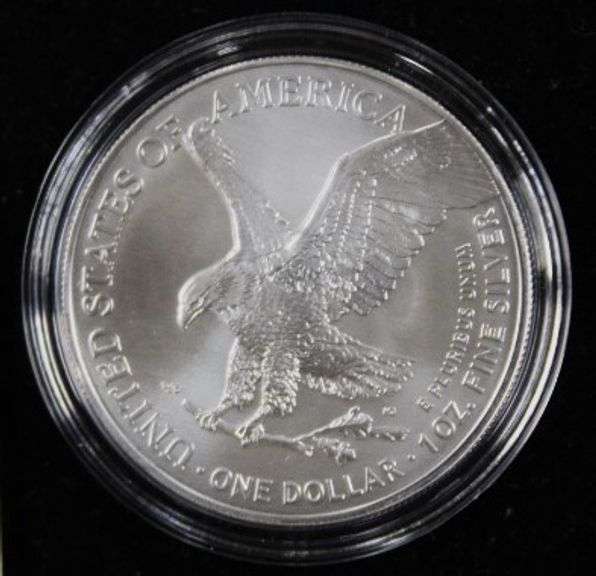 2022 Silver Eagle in Plastic Case