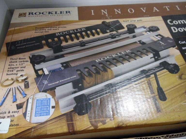 Rockler Dovetail Jig Used Dunker Auction