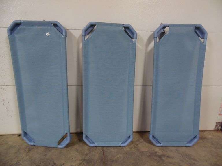 3 Stackable Daycare Cots Dunker Auction