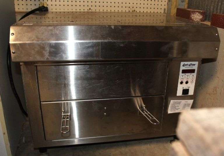 Quick & Crispy Greaseless Fryer Works, 29" x 25 1/2" x 5" Dunker