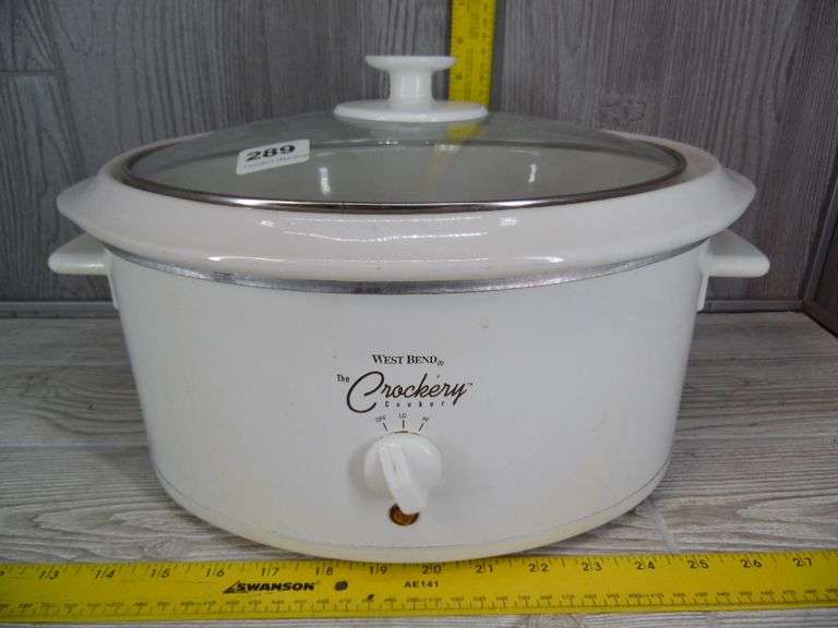 West Bend Crock Pot Works Dunker Auction