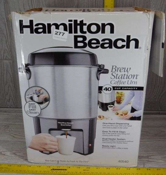 Hamilton Beach Brew Station Coffee Urn Dunker Auction