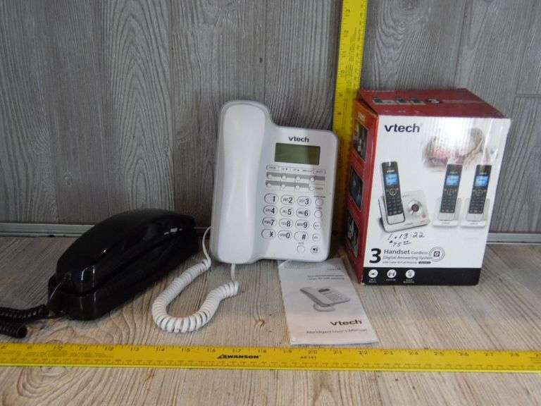Vtch Phones & Answer Machine Dunker Auction