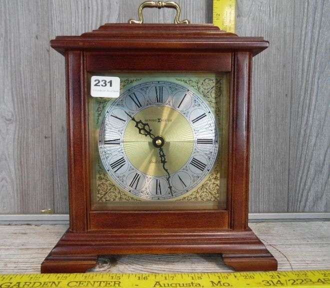 Howard Miller Mantle Clock Dunker Auction