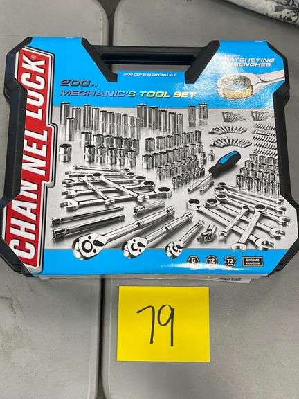 Channellock 200 Pieces Mechanic's Tool Set | Hand Tools