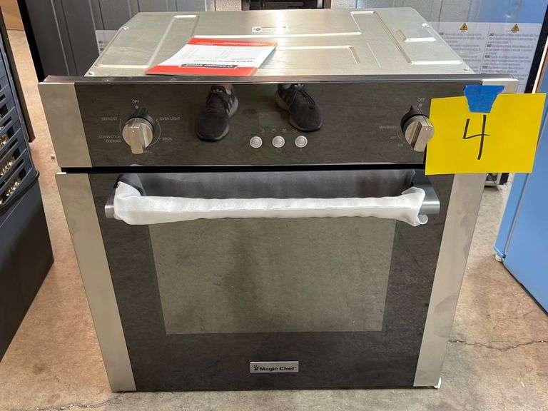 MAGIC CHEF 24" BUILT IN WALL OVEN STAINLESS Earl's Auction Company