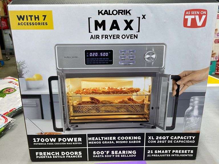 KALORIK MAX AIR FRYER OVEN IN BOX Earl's Auction Company