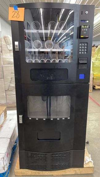 SEAGA COMPACT COMBINATION VENDING MACHINE (NO KEYS) - Earl's Auction ...