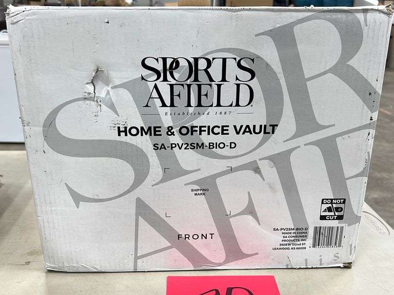 SPORTS AFIELD HOME & OFFICE VAULT IN BOX Earl's Auction Company