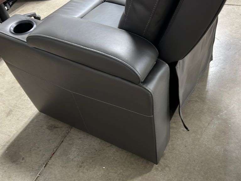 SERTA HOME THEATER POWER RECLINER GREY Earl