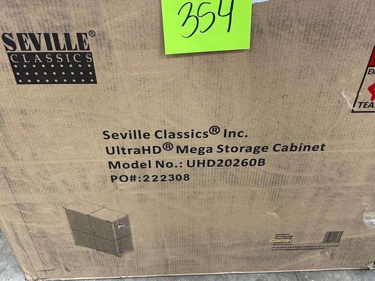 SEVILLE CLASSICS MEGA STORAGE IN BOXES Earl's Auction Company