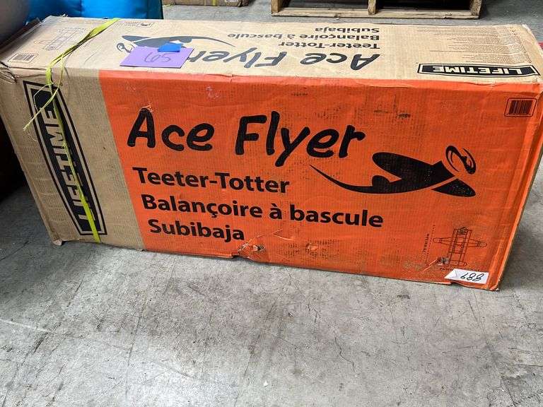 LIFETIME ACE FLYER TEETER TOTTER IN BOX Earl's Auction Company
