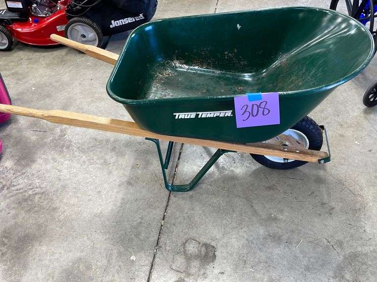 TRUE TEMPER WHEELBARROW Earl's Auction Company
