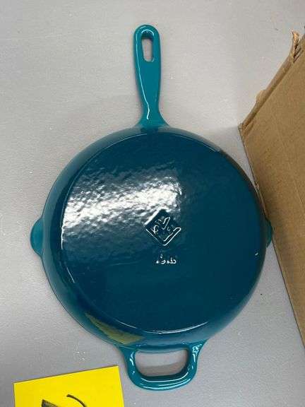 MEMBERS MARK 5PC SKILLET SET IN BOX - TEAL - Earl's Auction Company