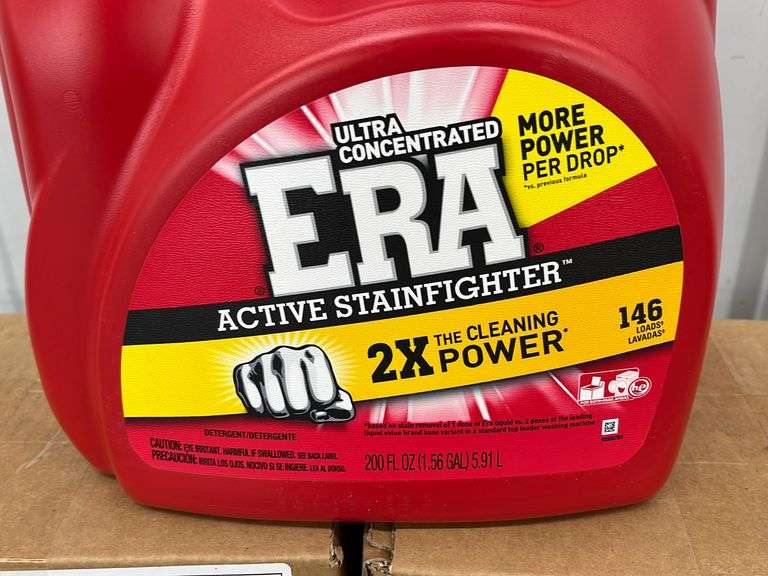 (5) JUGS OF ERA LAUNDRY DETERGENT Earl's Auction Company