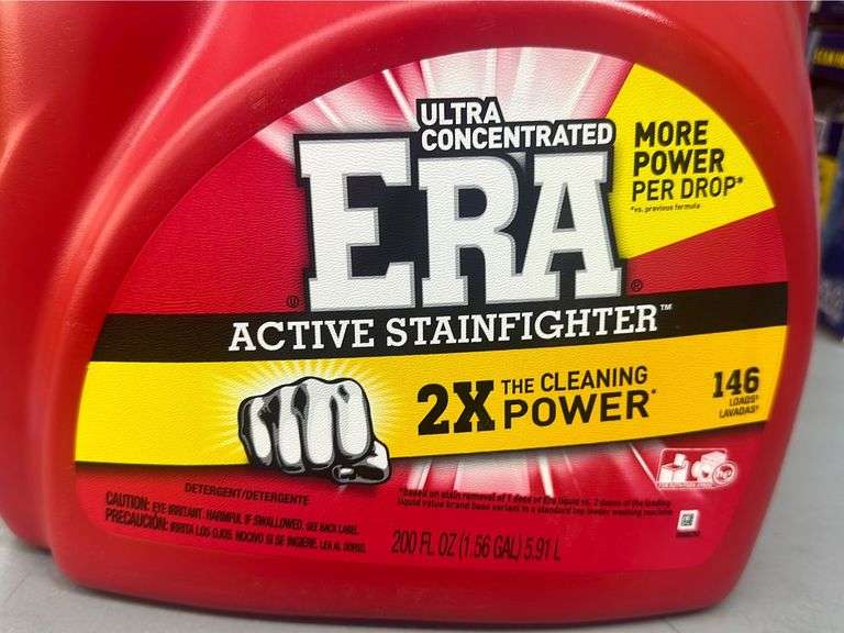 (4) JUGS OF ERA LAUNDRY DETERGENT Earl's Auction Company