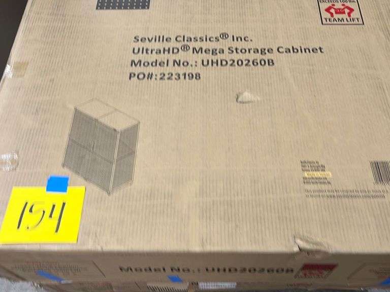 SEVILLE CLASSICS MEGA STORAGE IN BOXES Earl's Auction Company