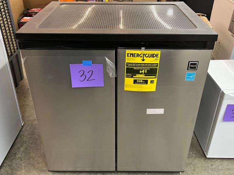 AS IS RCA 5.5CU FT SIDE BY SIDE 2 DOOR MINI REFRIGERATOR Earl's