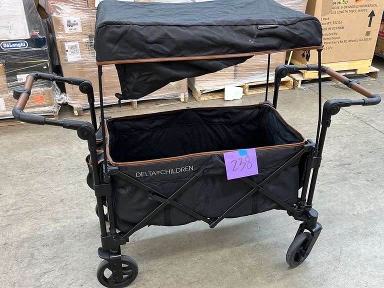AS IS DELTA CHILDREN HERCULES STROLLER WAGON Earl