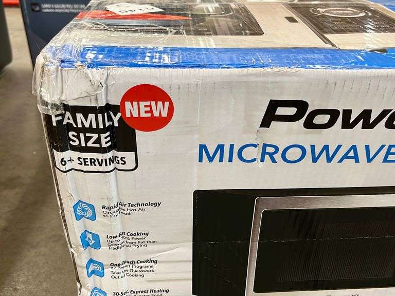 POWER XL MICROWAVE AIR FRYER IN BOX Earl's Auction Company