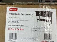 KETER WOOD LOOK GARDEN BED IN BOX