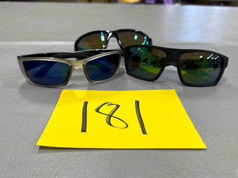 AS IS (3) PAIRS COSTA SUNGLASSES Earl's Auction Company