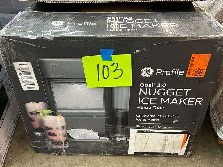 GE OPAL 2.0 NUGGET ICE MAKER IN BOX Earl's Auction Company