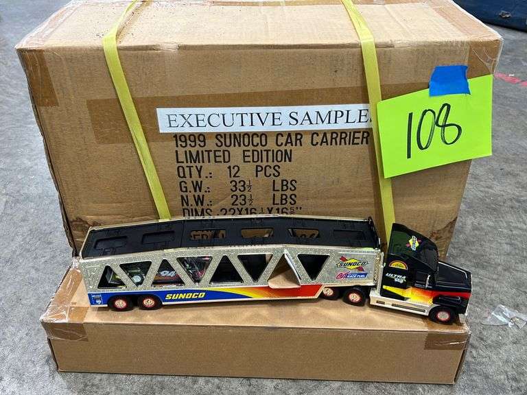 (12) 1999 SUNOCO CAR CARRIERS IN BOXES Earl's Auction Company
