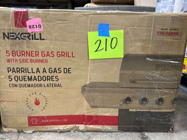 NEXGRILL 5 BURNER GAS GRILL IN BOX Earl's Auction Company