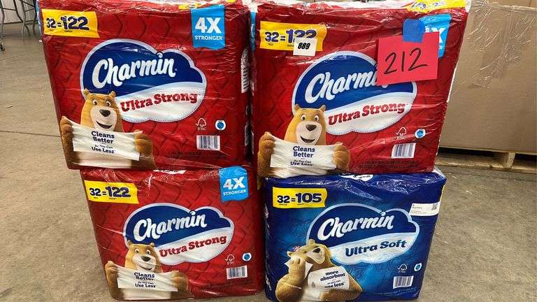 (4) PACKS OF CHARMIN TOILET PAPER - Earl's Auction Company