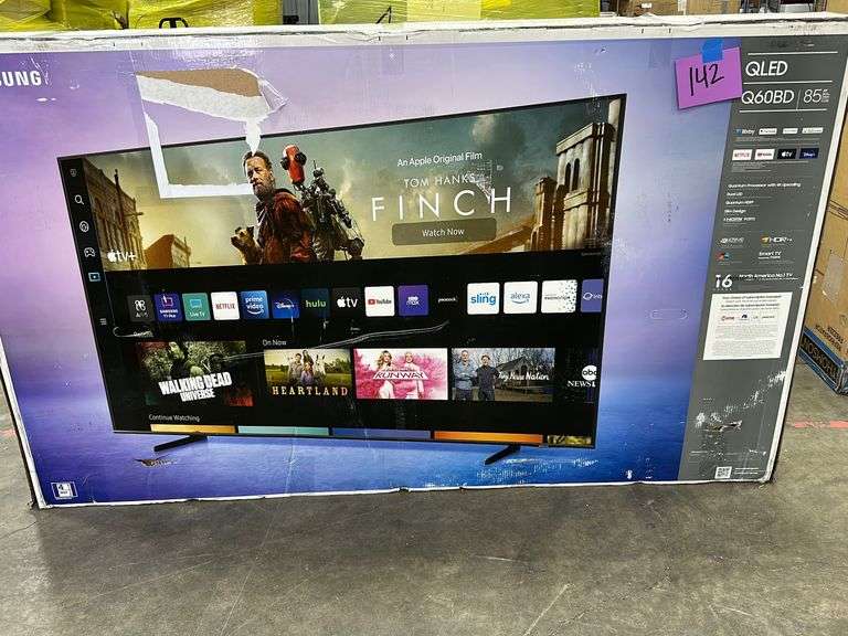 SAMSUNG 85" QLED Q60BD 4K SMART TV IN BOX Earl's Auction Company