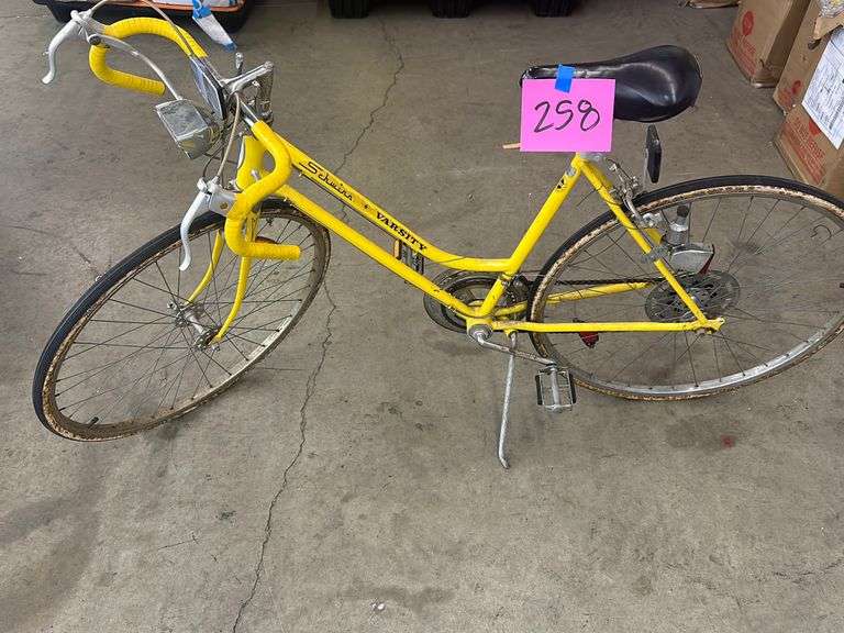 My 1970 Schwinn Varsity went from a road bike to this