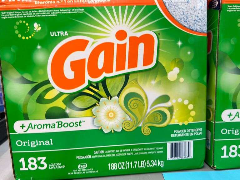 4PC GAIN LAUNDRY DETERGENT Earl's Auction Company
