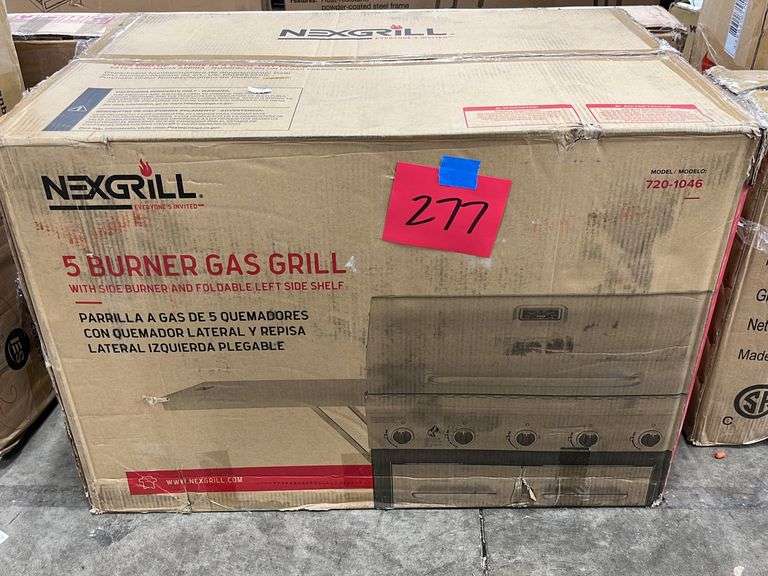 NEXGRILL 5 BURNER GAS GRILL IN BOX Earl's Auction Company
