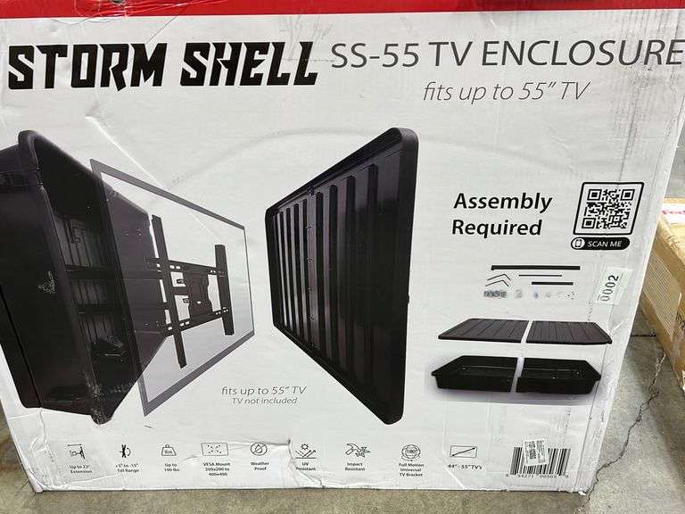 STORM SHELL SS55 TV ENCLOSURE IN BOX Earl