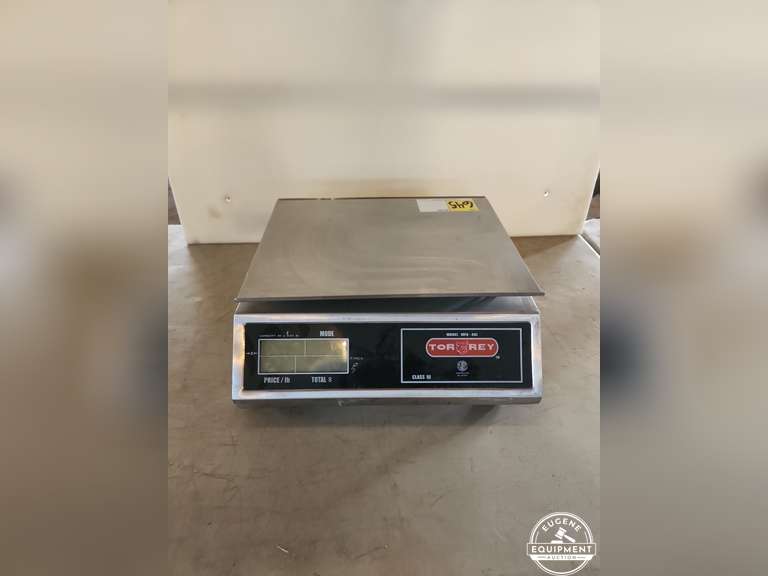 Torrey SR 50/100 Electronic Digital Shipping Scale – Backlit Display – Thermal Print, Wired