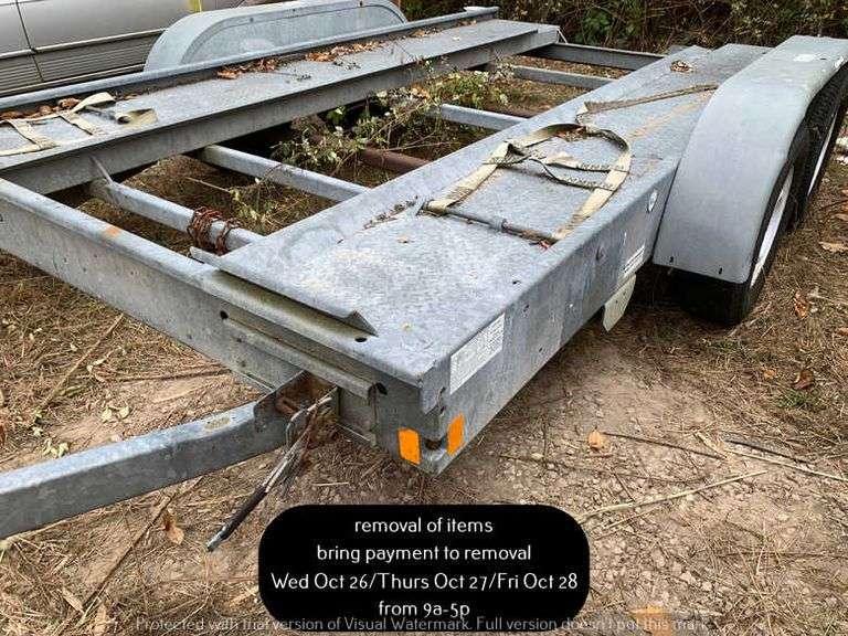 DEMCO CAR HAULER TRAILER EK Auctioneers LLC