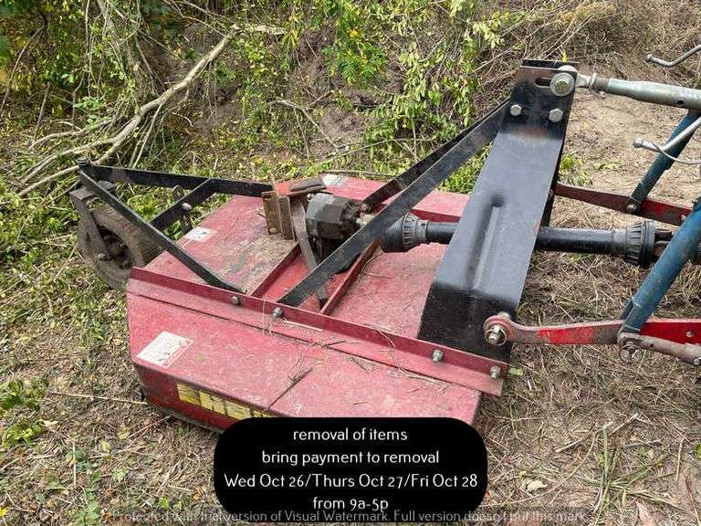 HOWSE ROTARY MOWER EK Auctioneers LLC