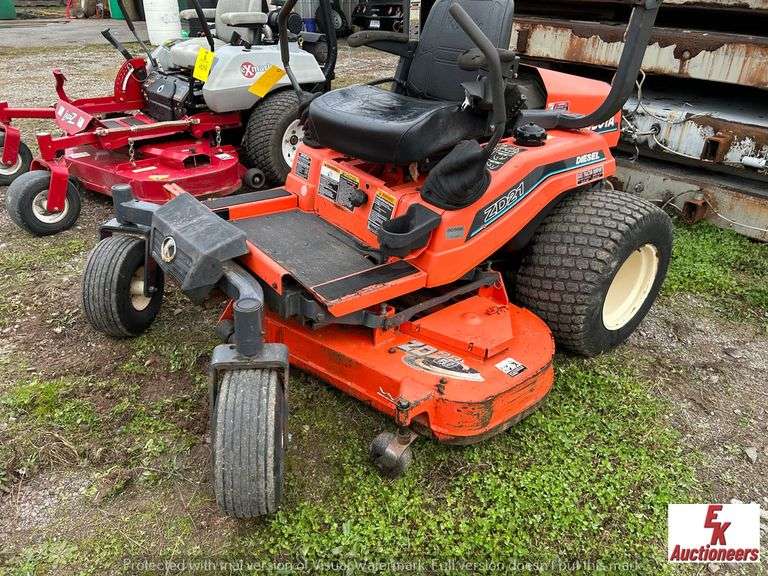KUBOTA ZD21 ZERO TURN MOWER 60" CUT DIESEL EK Auctioneers LLC